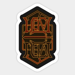 Heavy Metal is my Sword & Shield Sticker